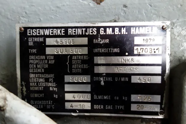 Image 5 of 5 - Reintjes - SUA 500