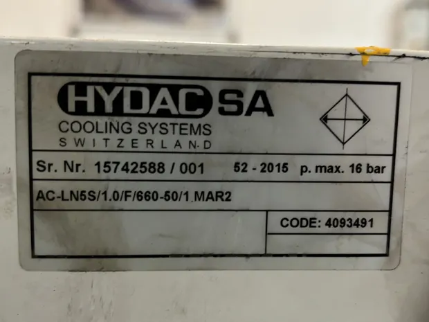 Image 3 of 7 - Hydac - AC-LN5S/1.0/F/660-50/1 MAR2