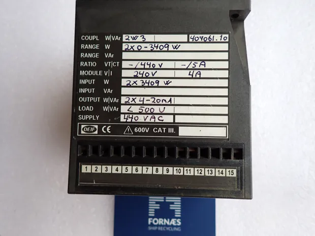 Image 2 of 2 - DEIF - TAX-312DG