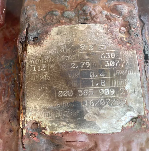 Image 8 of 11 - Anchor winch