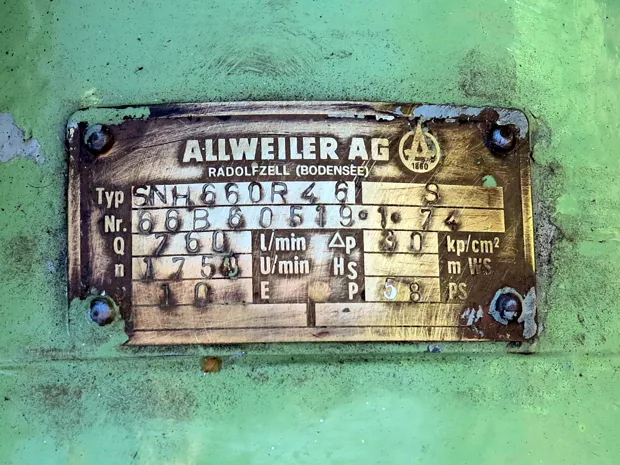 Image 5 of 6 - Allweiler - SNH 660 R46