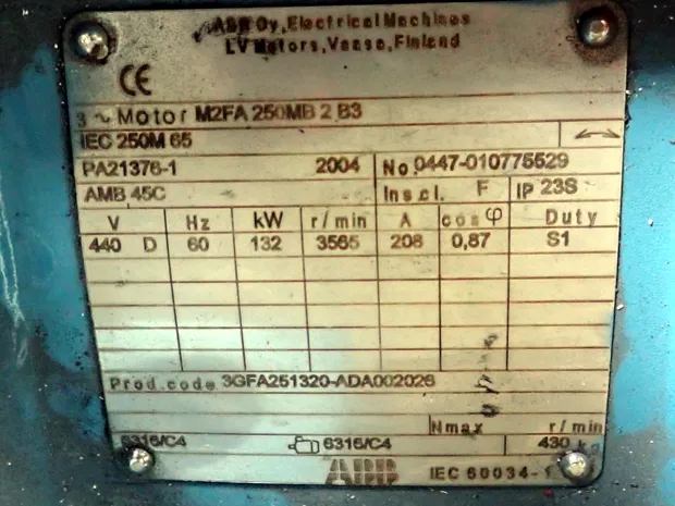 Image 3 of 3 - ABB - M2FA 250MB 2B3