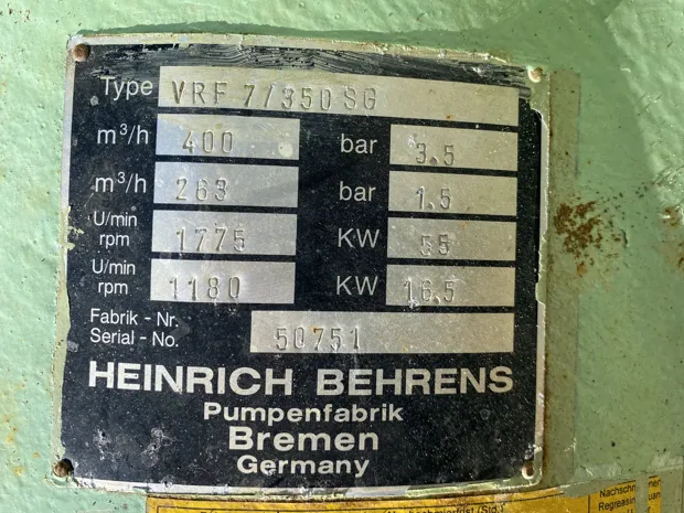 Image 6 of 7 - Heinrich Behrens - VRF 7/350SG