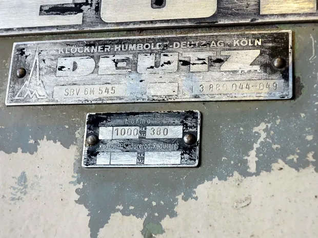 Image 4 of 4 - Deutz - SBV 6M 545