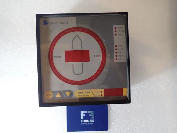 Image 1 of 2 - Observator - OBSERMET, OMC 139 Winddisplay  230V