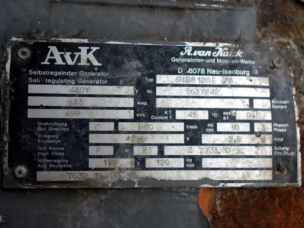 Image 3 of 3 - AVK - DIDB 120E/8