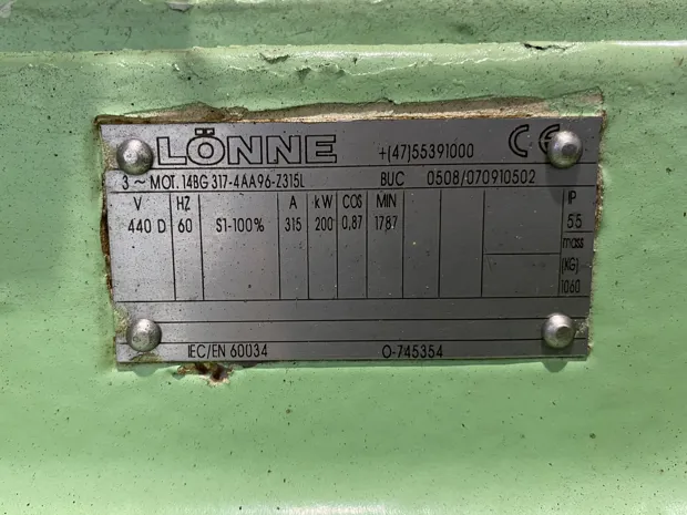 Image 6 of 8 - Lönne - 14BG 317-4AA96-Z315L