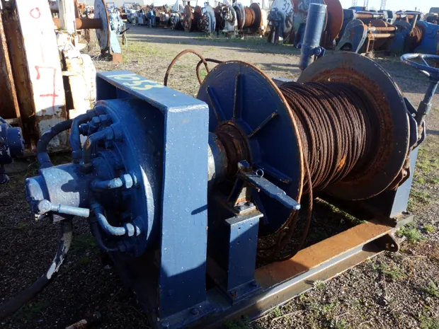Image 7 of 7 - Trawl winch