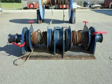 Wire winch double