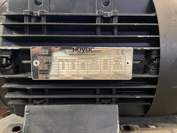 Image 3 of 3 - Hoyer Motors - HMA2 80L-4