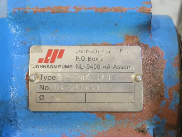Image 5 of 5 - Johnson Pump - FPE 80-140