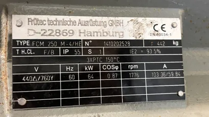 Früec technische ausrüstung - FMC 250 M-4/HE