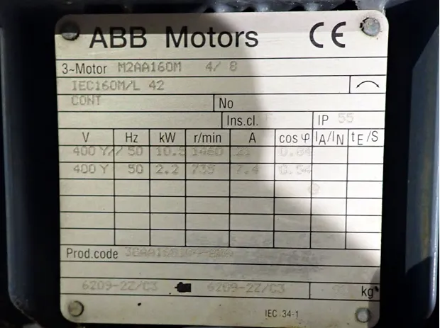 Image 4 of 4 - ABB - M2AA 160 M