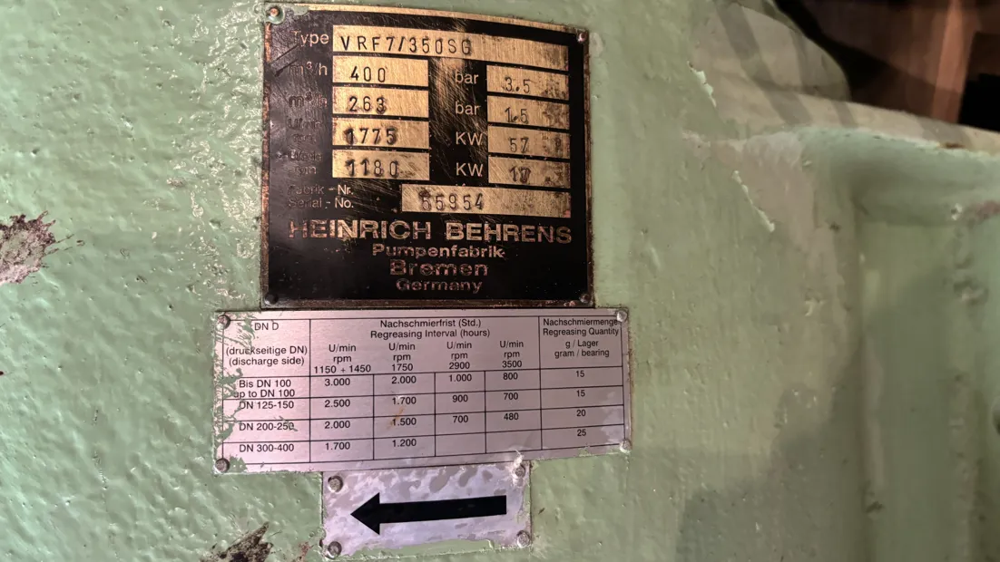 Image 2 of 8 - Heinrich Behrens - VRF 7/350SG