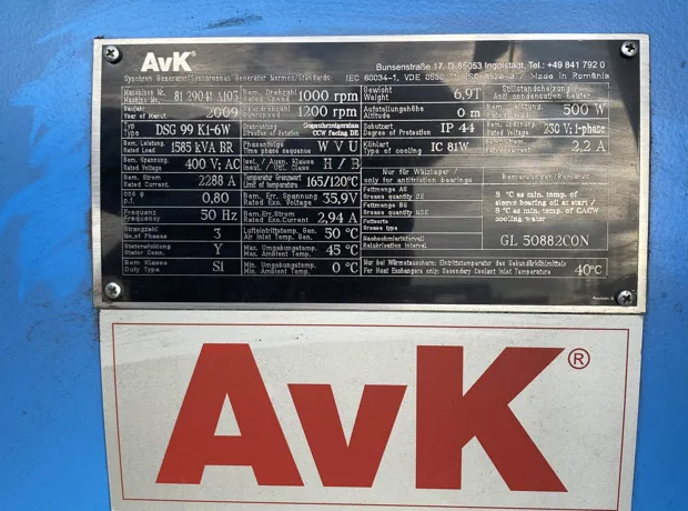 Image 5 of 7 - AvK - DSG 99 K1-6W