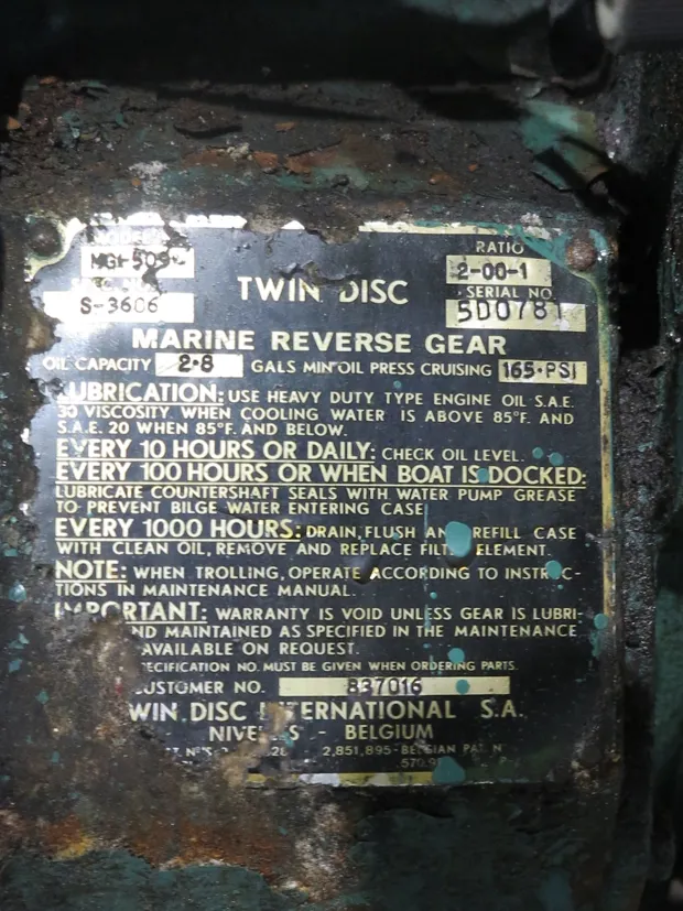 Image 6 of 9 - Twin Disc - MG 509