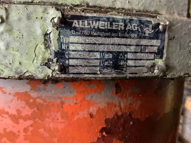 Image 5 of 6 - Allweiler - SNST 2900 R40