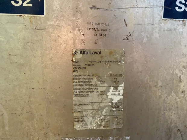 Image 5 of 5 - Alfa Laval - CB 300-28L