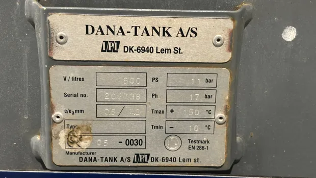 Image 7 of 7 - DANA-tank air tank - 500 liters