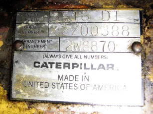 Caterpillar - 3516 DI