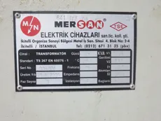 MerSan - TS 267 EN 60076 - 1