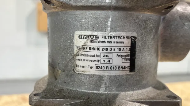 Image 7 of 8 - Hydac - RF BN/HC 240 D E 10 A 1.0