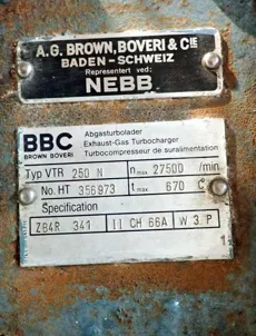 ABB / BBC - VTR 250 N