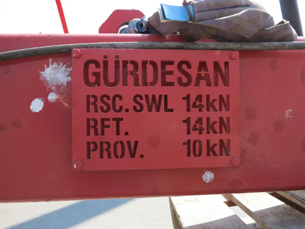 Image 7 of 9 - Gürdesan - MOB Rescue boat & liferaft David