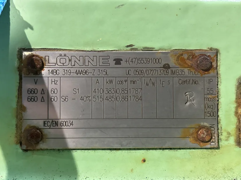 Image 7 of 7 - Lönne - 14BG 319-4AA96-Z 315L