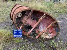No plate