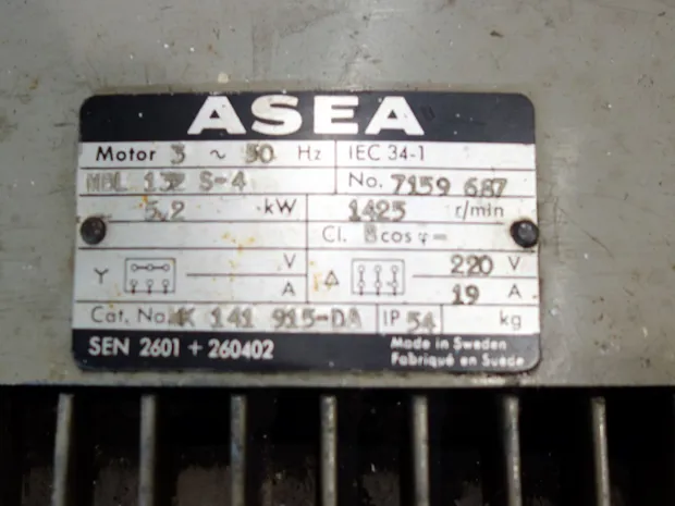 Image 2 of 2 - ASEA - MBL 132 S-4