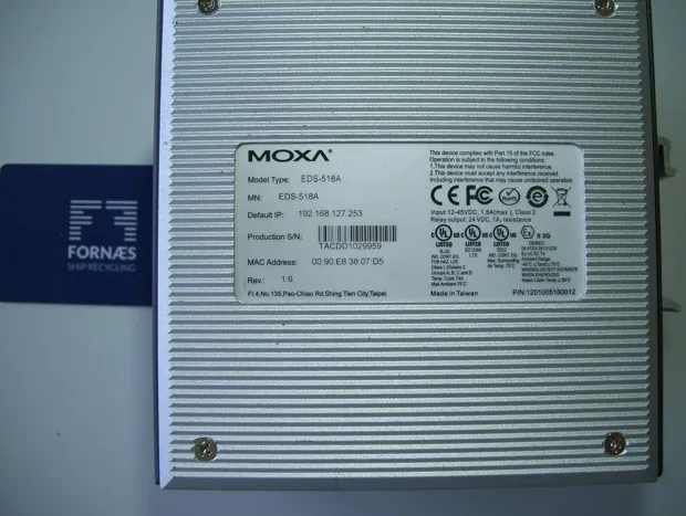 Image 2 of 3 - MOXA  - EDS-518 A
