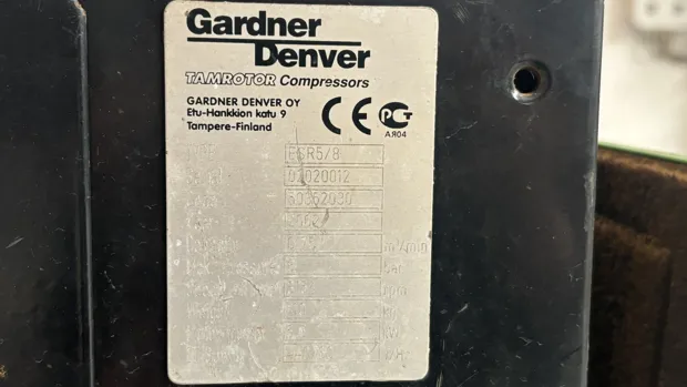 Image 7 of 9 - Gardner denver - ESR5/8