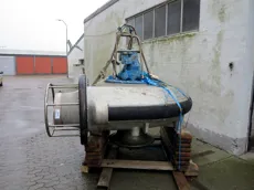 Karm fishpump - nr. 150123-3. serienr: 65005. Diameter tommer: 17.5.