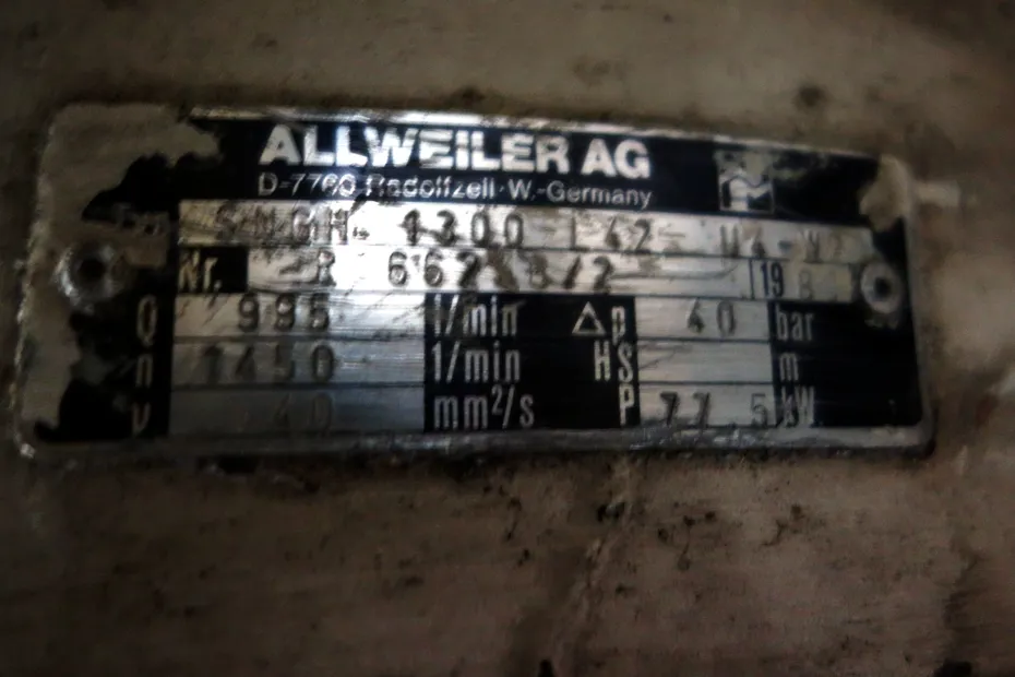 Image 2 of 2 - Allweiler - SNGH 1300 L42