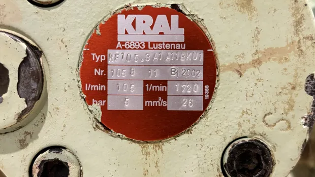 Image 10 of 11 - Kral - KF105.3A1 A11BKU1