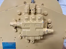 Crane winch. Brevini Power Transmission
