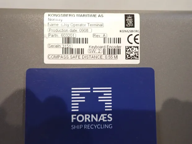 Image 2 of 2 - Kongsberg - cJoy Operator Terminal