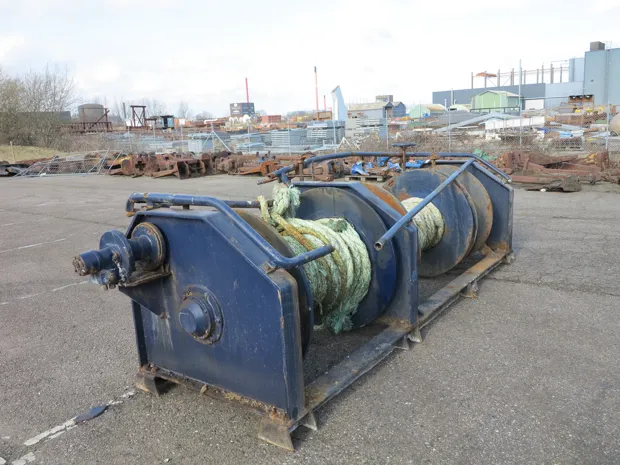 Image 7 of 8 - Trawl winch