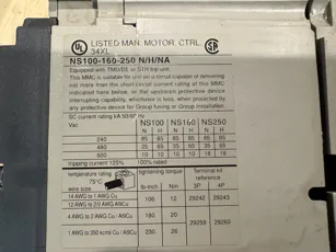 MERLIN GERIN - NS100H