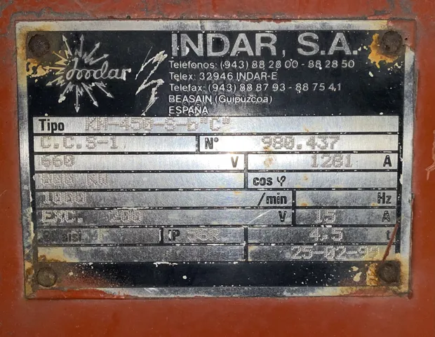 Image 6 of 8 - Indar - KN-450-S-b"C"