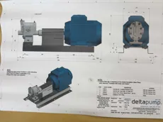 Delta Pump - 200-100 (Diesel transfer pump)