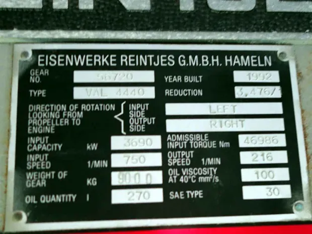 Image 4 of 4 - Reintjes - VAL 4440