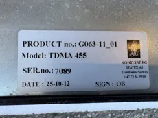 Kongsberg Seatex - TDMA 455