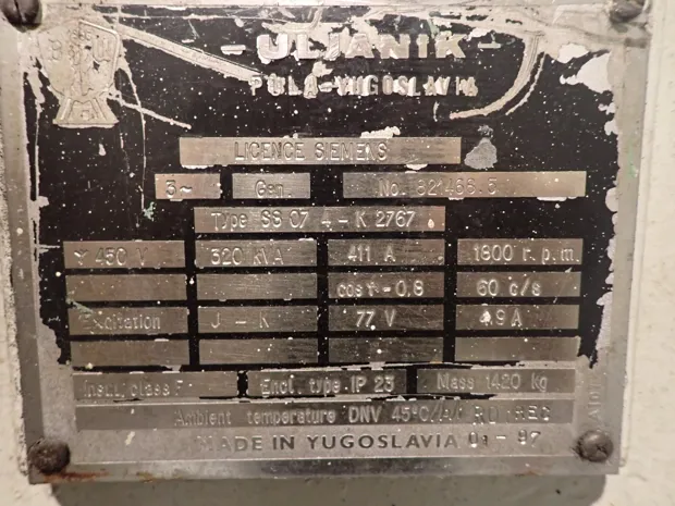 Image 5 of 5 - Uljanik - S8 07 4-K2726