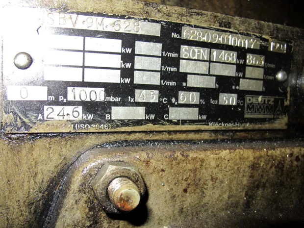 Image 5 of 5 - Deutz - SBV 9M 628