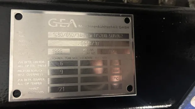 Image 8 of 8 - GEA - 1480/650/34-NSv-DS200-50N162