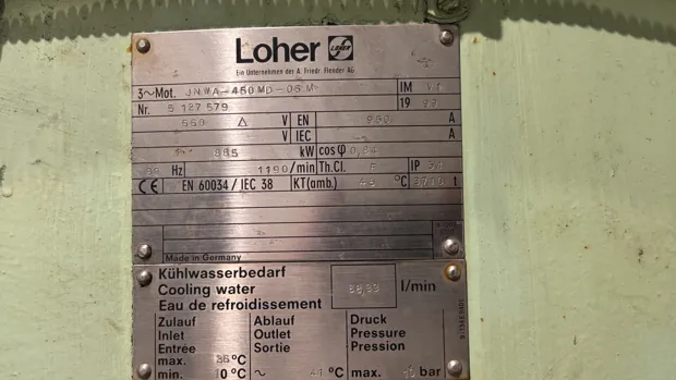 Image 6 of 7 - Loher - JNWA-450-MD-06M