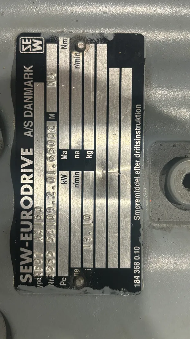 Image 7 of 9 - SEW-EURODRIVE - RF87 AM160