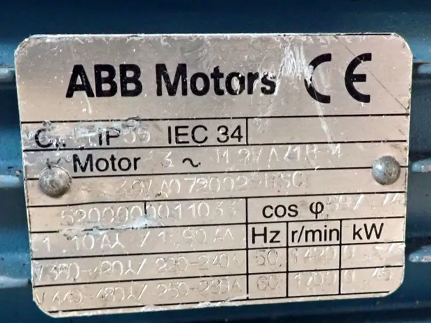 Image 3 of 3 - ABB - M2VA 71B-4
